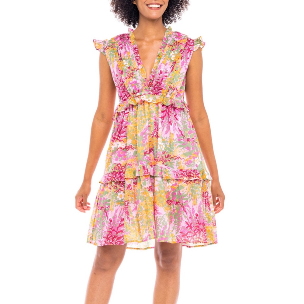 Banjanan - Chandra Dress in Lilac Sachet, S - Picture 6 of 7